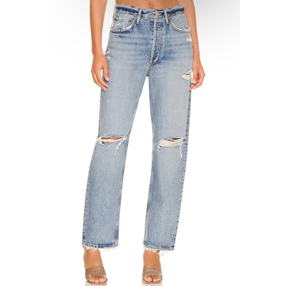 AGOLDE 90's Mid Rise Loose Fit Jeans - Picture 6 of 9